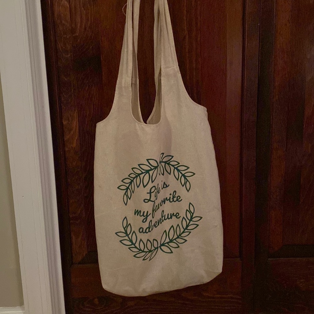 off white tote bag